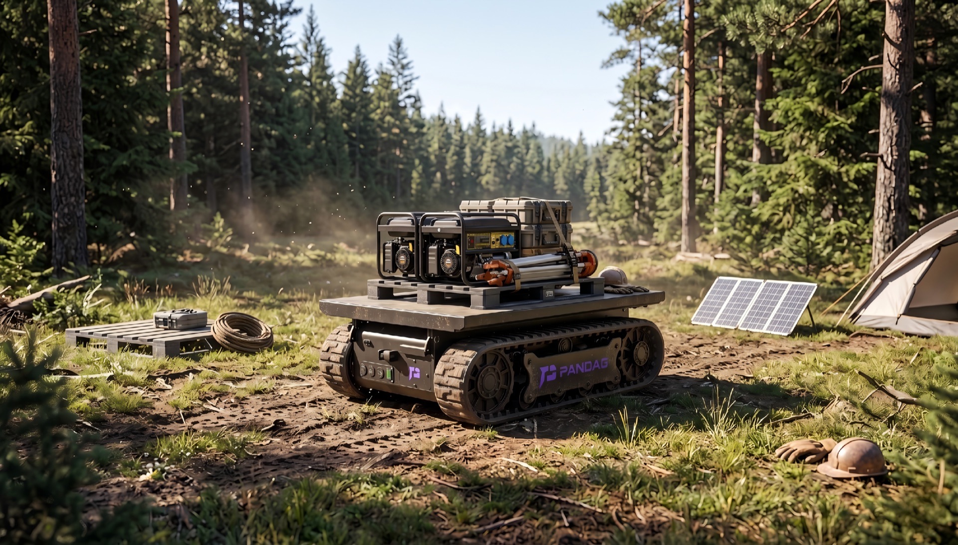 Full-Terrain Tracked Carrier